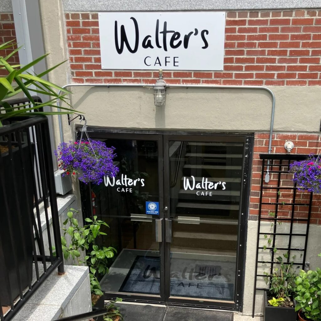 Walters Cafe Front Door